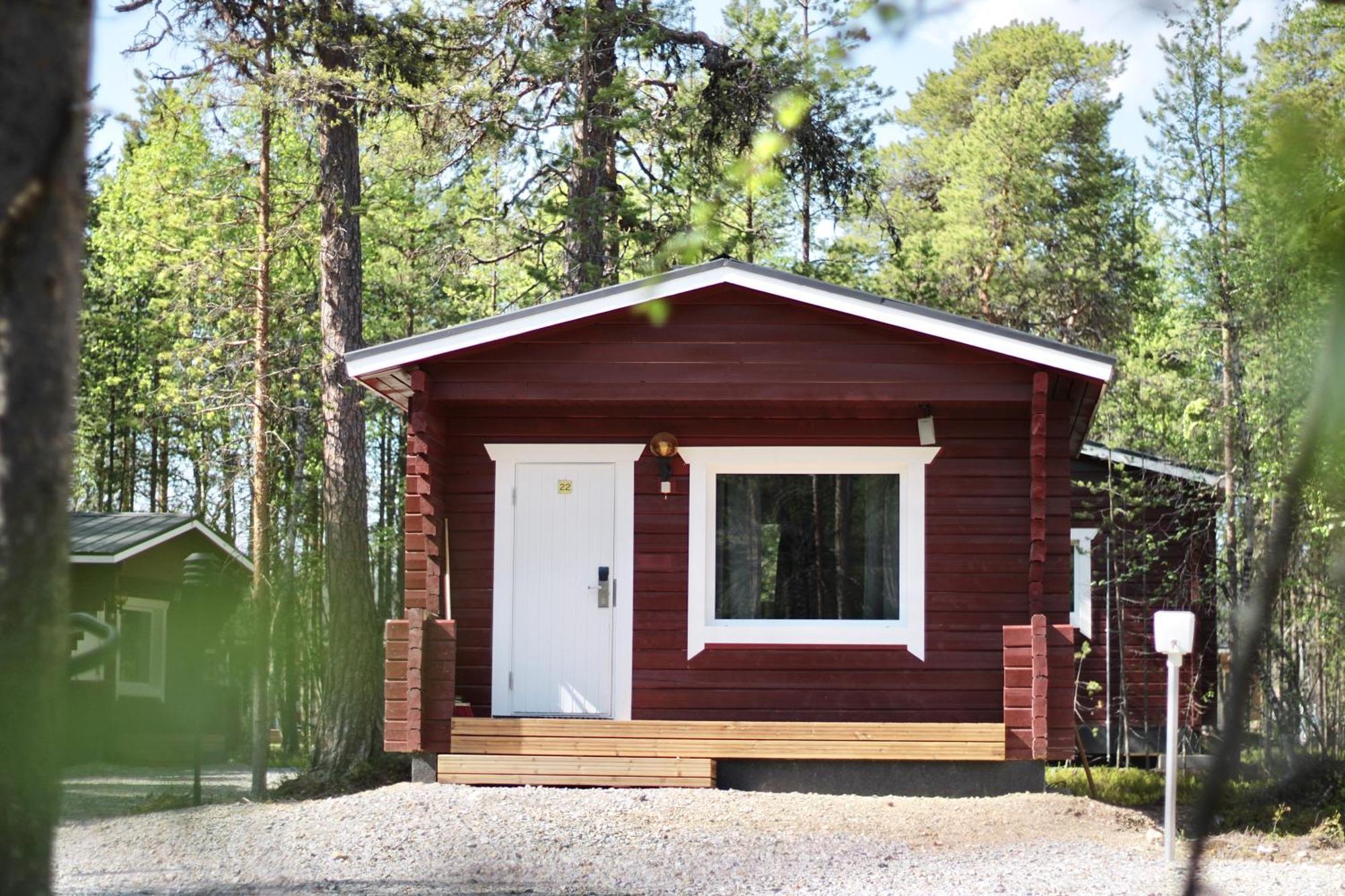 Crow Creek Cabins Enare Exteriör bild
