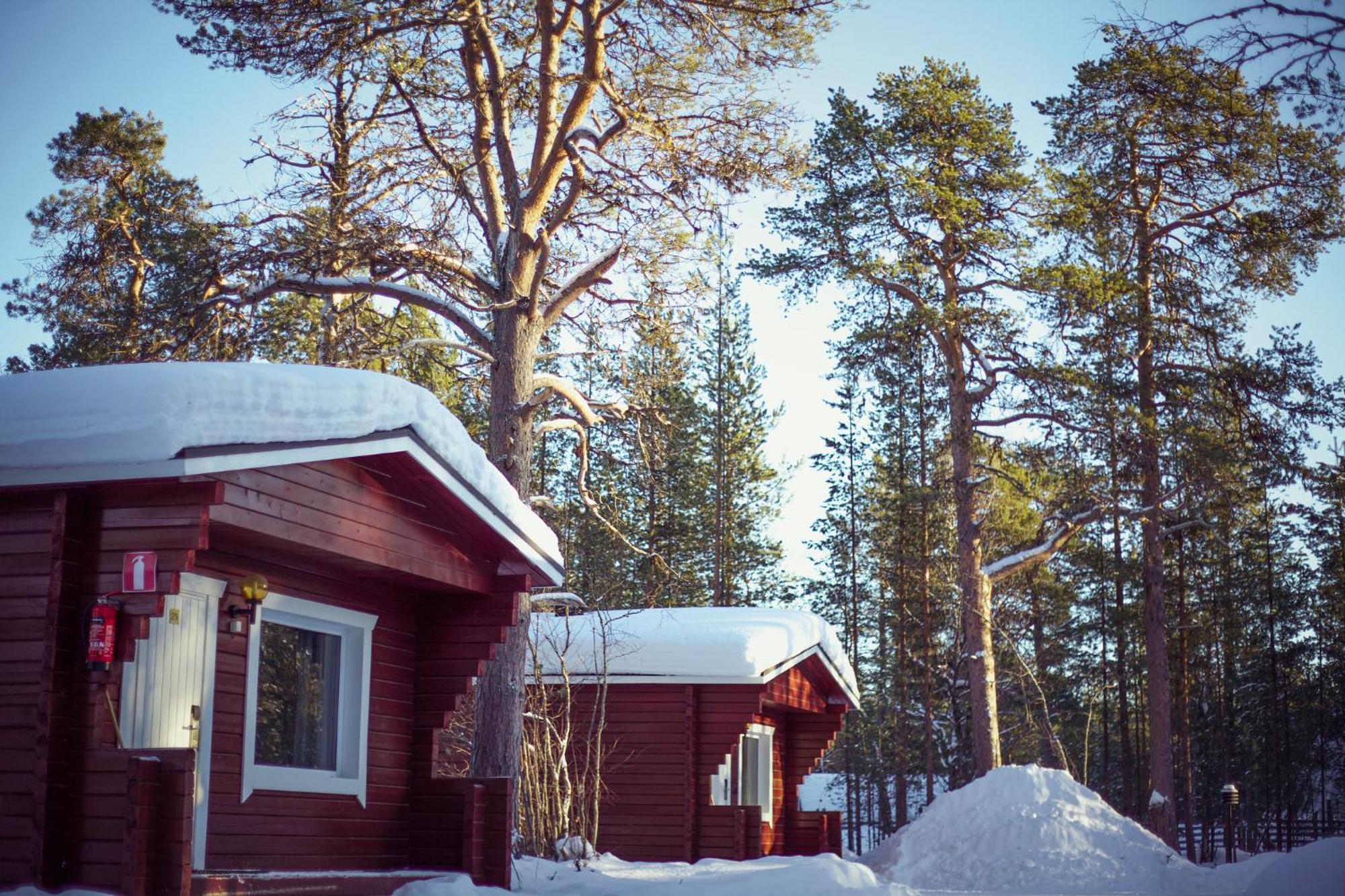 Crow Creek Cabins Enare Exteriör bild