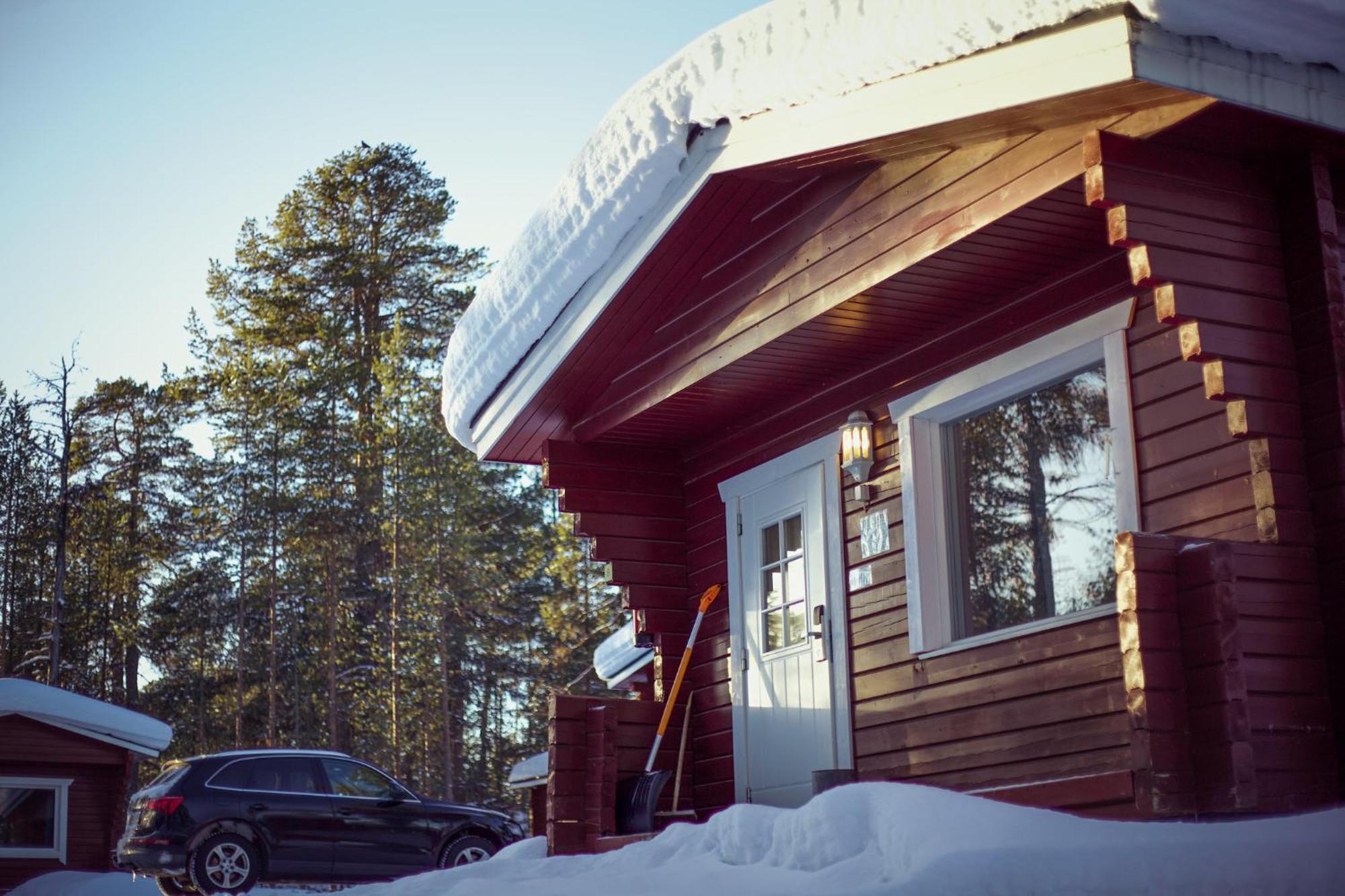 Crow Creek Cabins Enare Exteriör bild