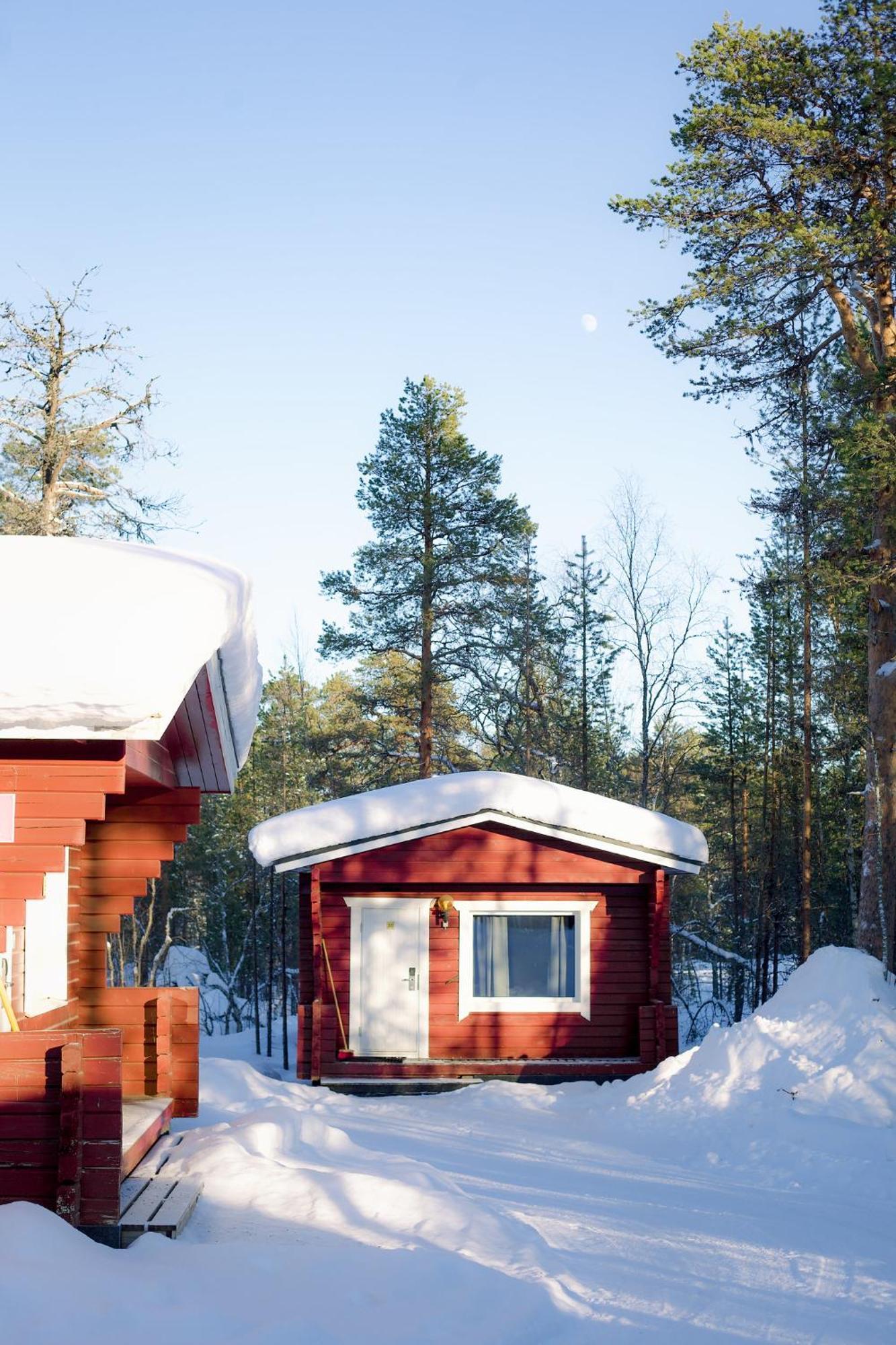 Crow Creek Cabins Enare Exteriör bild