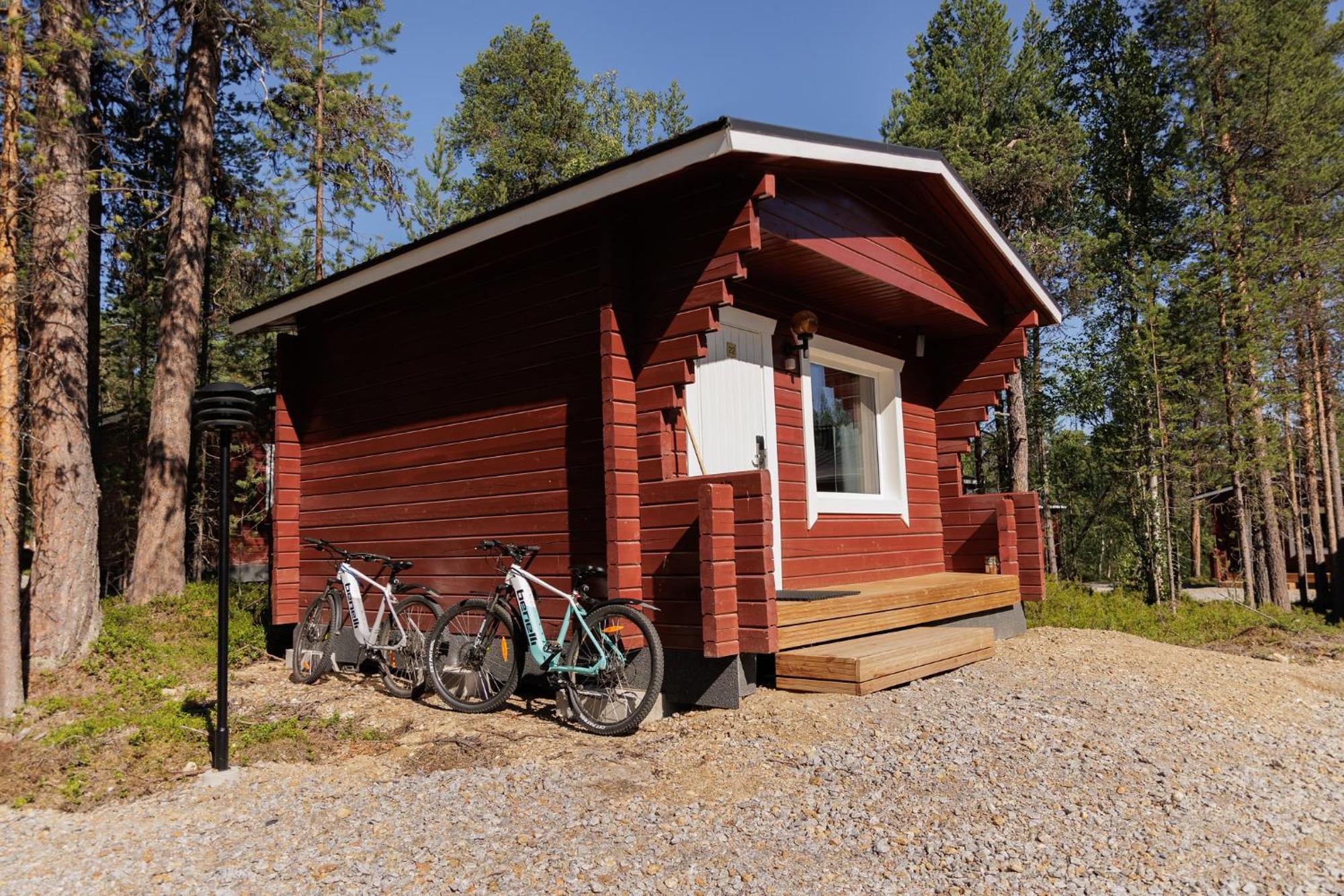 Crow Creek Cabins Enare Exteriör bild